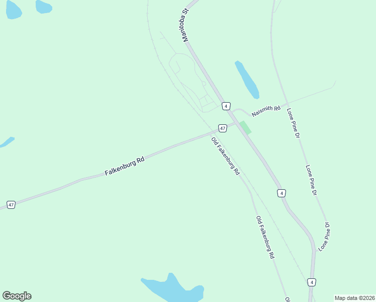 map of restaurants, bars, coffee shops, grocery stores, and more near 1039 Falkenburg Road in Bracebridge