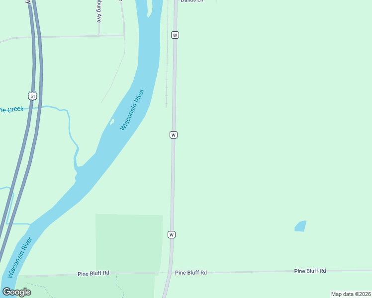 map of restaurants, bars, coffee shops, grocery stores, and more near T14699 County Road W in Merrill