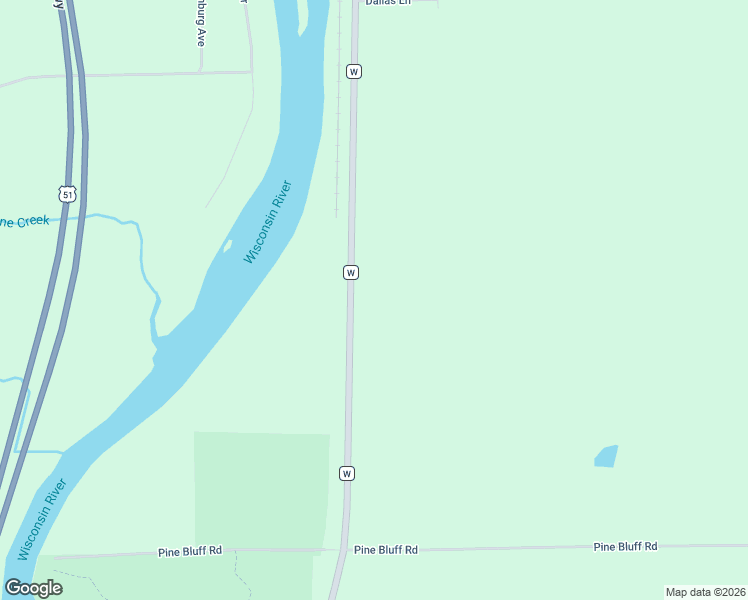 map of restaurants, bars, coffee shops, grocery stores, and more near T14699 County Road W in Merrill