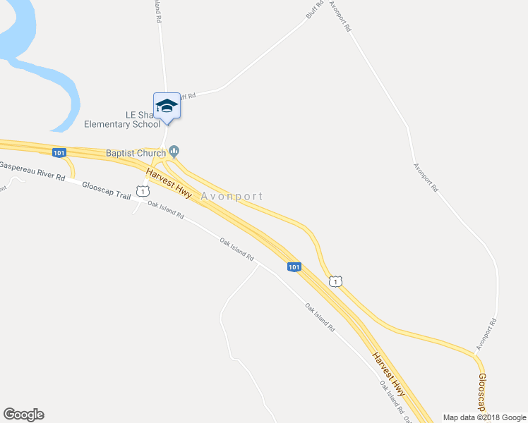 map of restaurants, bars, coffee shops, grocery stores, and more near 12620 Evangeline Trail in Wolfville