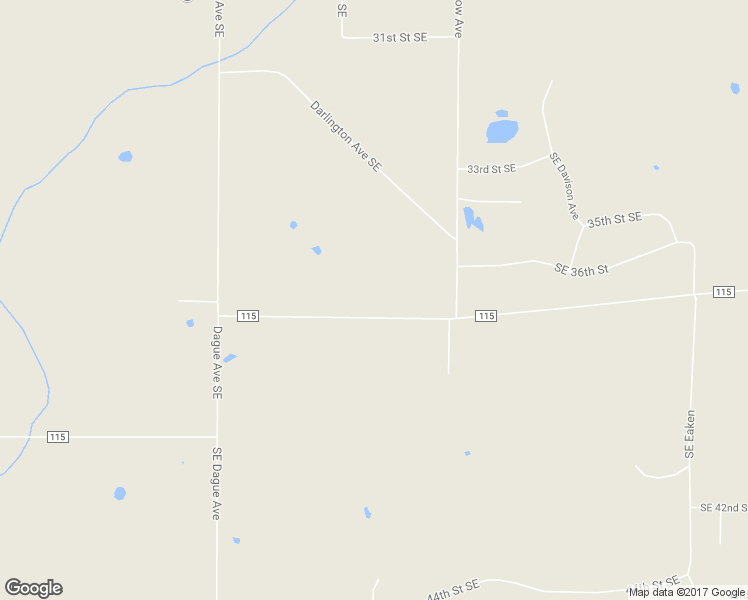 map of restaurants, bars, coffee shops, grocery stores, and more near 3326 37th Street Southeast in Delano