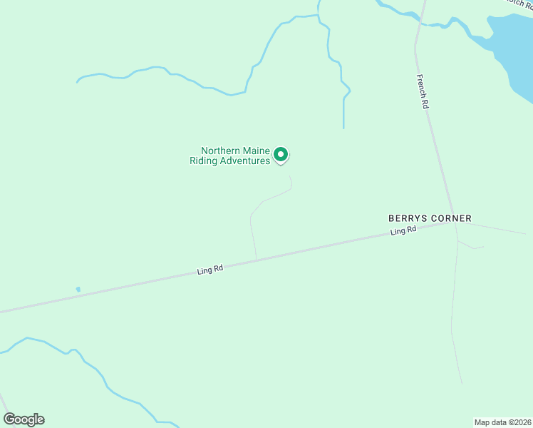 map of restaurants, bars, coffee shops, grocery stores, and more near 186 Garland Line Road in Dover-Foxcroft