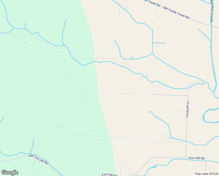 map of restaurants, bars, coffee shops, grocery stores, and more near 39100 Tenbush Lane in Willamina