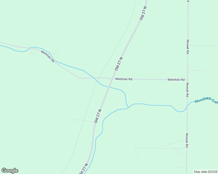 map of restaurants, bars, coffee shops, grocery stores, and more near 4794 Old 27 North in Gaylord