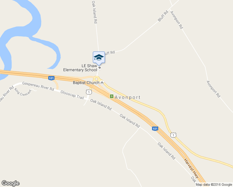 map of restaurants, bars, coffee shops, grocery stores, and more near 12560 Evangeline Trail in Avonport