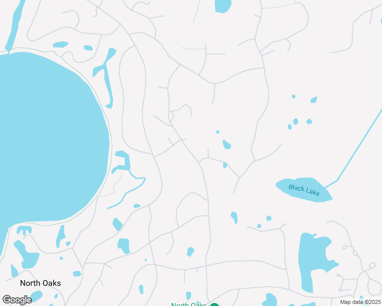map of restaurants, bars, coffee shops, grocery stores, and more near North Oaks Road in North Oaks