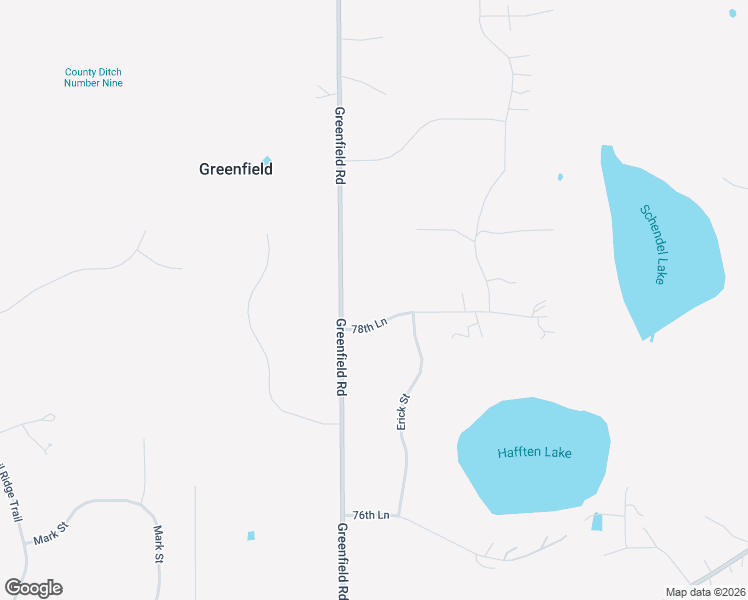 map of restaurants, bars, coffee shops, grocery stores, and more near 6300 78th Lane in Loretto