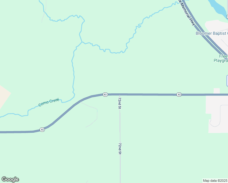 map of restaurants, bars, coffee shops, grocery stores, and more near 7164 Wisconsin 40 in Bloomer