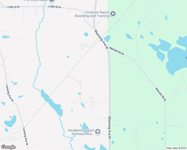 map of restaurants, bars, coffee shops, grocery stores, and more near 11775 102nd Street North in Stillwater