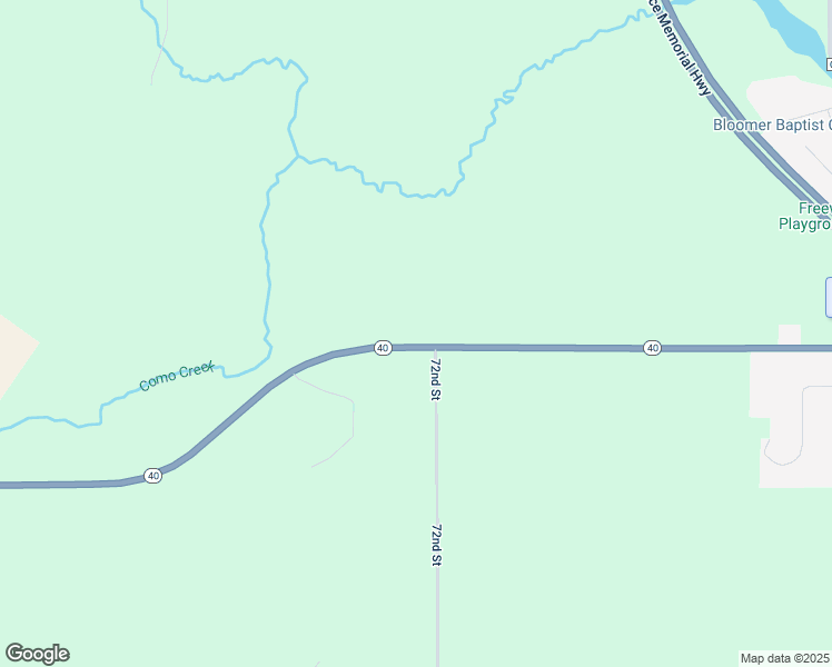 map of restaurants, bars, coffee shops, grocery stores, and more near 7164 Wisconsin 40 in Bloomer