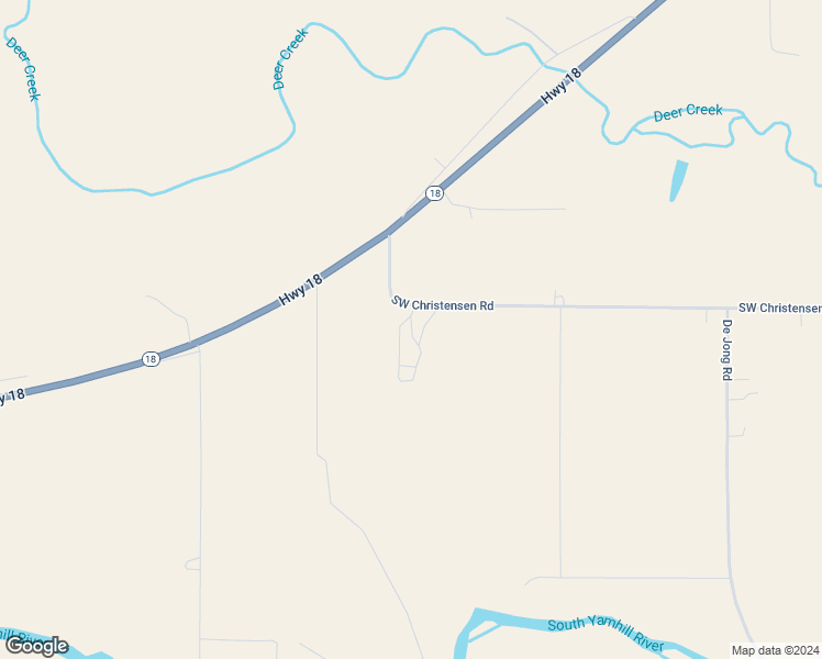 map of restaurants, bars, coffee shops, grocery stores, and more near 21625 Southwest Christensen Road in Sheridan