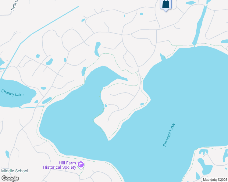 map of restaurants, bars, coffee shops, grocery stores, and more near 7 West Bay Lane in North Oaks