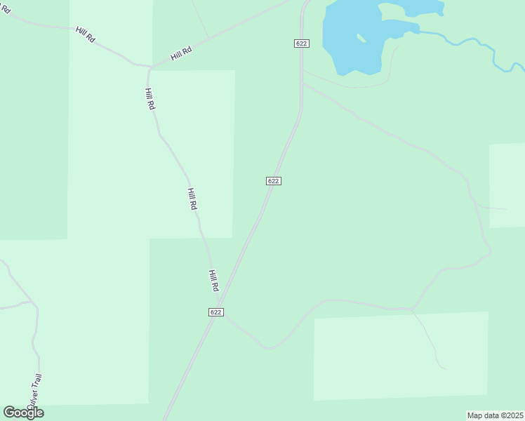 map of restaurants, bars, coffee shops, grocery stores, and more near County Road 622 in Atlanta