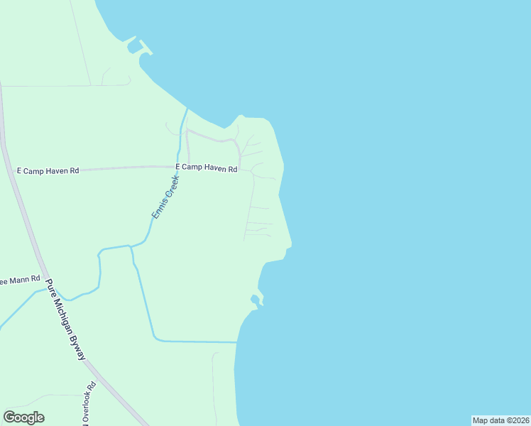 map of restaurants, bars, coffee shops, grocery stores, and more near 8124-8156 North Indian Camp Road in Northport