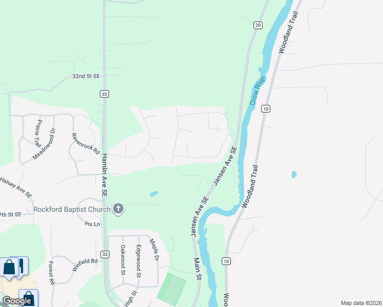 map of restaurants, bars, coffee shops, grocery stores, and more near 4230 Maple Hurst Drive South in Rockford