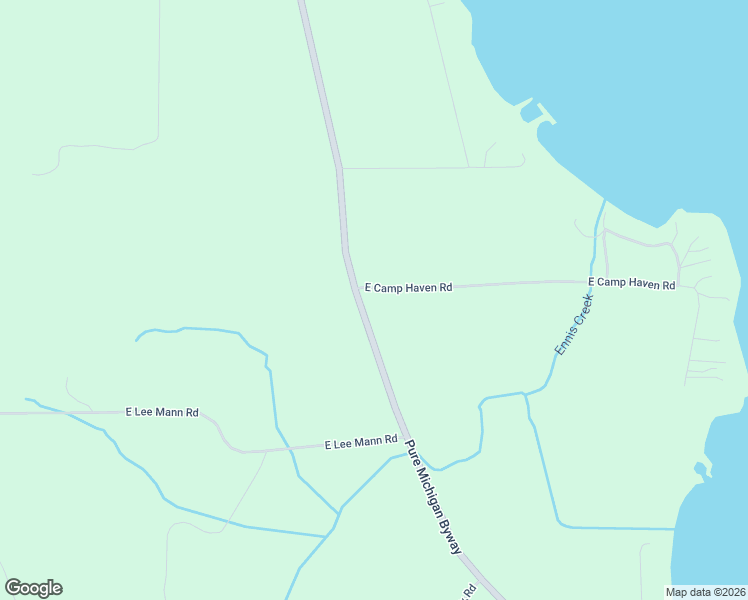 map of restaurants, bars, coffee shops, grocery stores, and more near 8230-11998 East Camp Haven Road in Northport