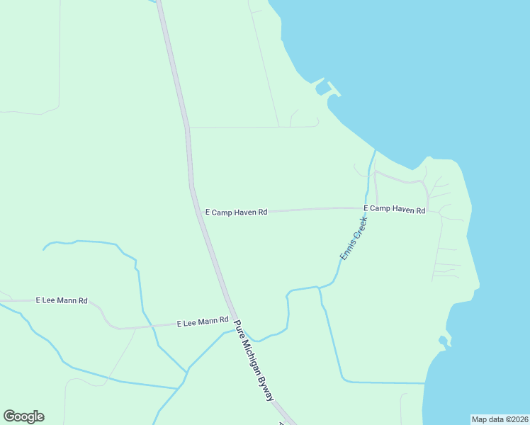 map of restaurants, bars, coffee shops, grocery stores, and more near 8230-11998 East Camp Haven Road in Northport