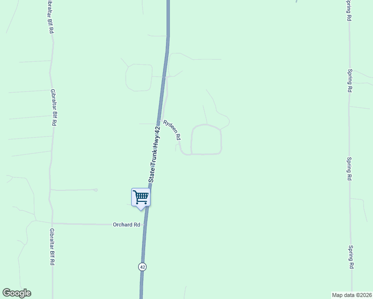 map of restaurants, bars, coffee shops, grocery stores, and more near 8897 Hedeen Way in Fish Creek