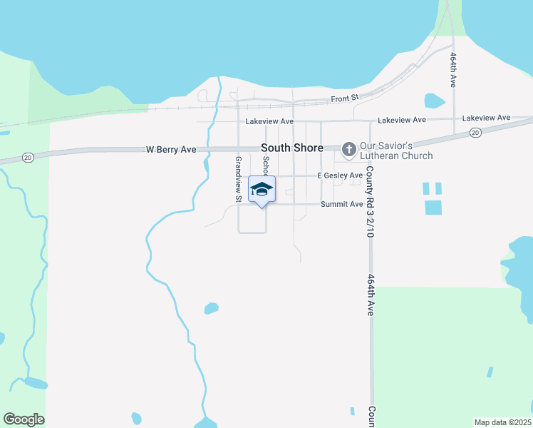 map of restaurants, bars, coffee shops, grocery stores, and more near 203 School Street in South Shore