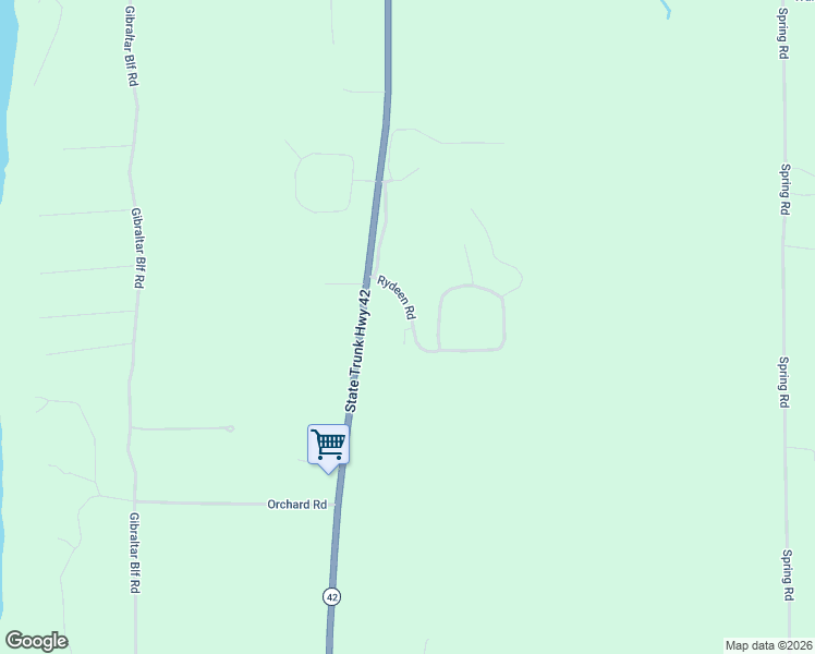 map of restaurants, bars, coffee shops, grocery stores, and more near 8911 Hedeen Way in Fish Creek