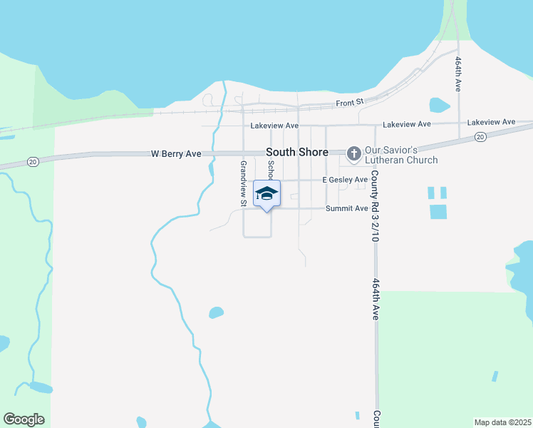 map of restaurants, bars, coffee shops, grocery stores, and more near 203 School Street in South Shore