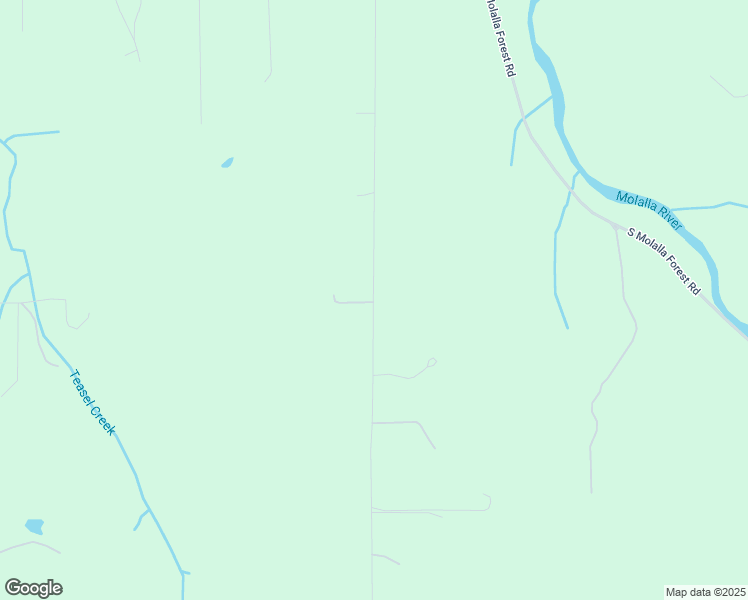 map of restaurants, bars, coffee shops, grocery stores, and more near South Ellis Road in Molalla