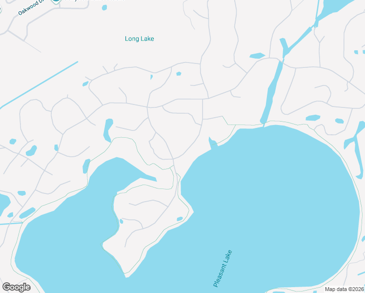 map of restaurants, bars, coffee shops, grocery stores, and more near 5 Lost Rock Lane in North Oaks