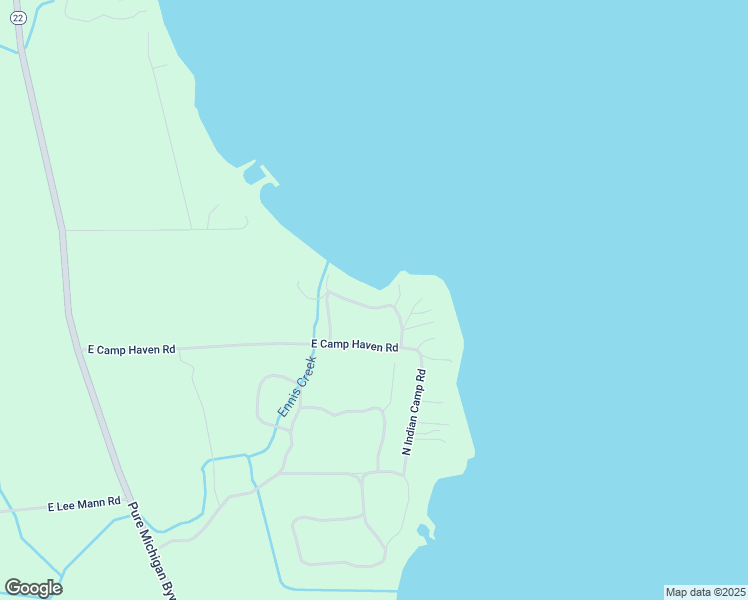 map of restaurants, bars, coffee shops, grocery stores, and more near East Camp Haven Road in Northport