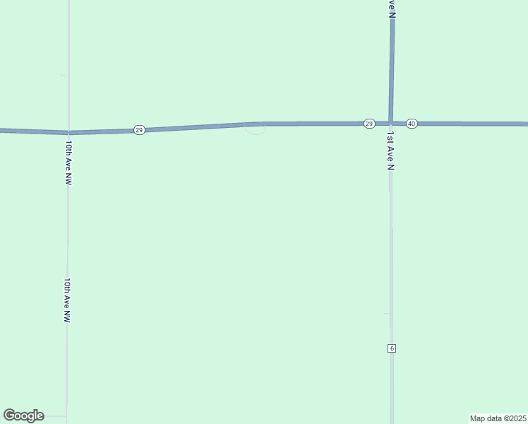 map of restaurants, bars, coffee shops, grocery stores, and more near 140 Minnesota 40 in Montevideo