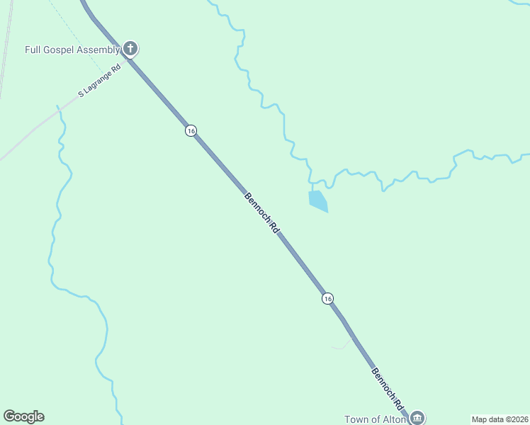 map of restaurants, bars, coffee shops, grocery stores, and more near 4767 Bennoch Road in Lagrange