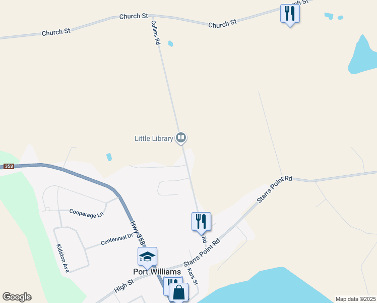 132 Collins Road, Port Williams NS Walk Score