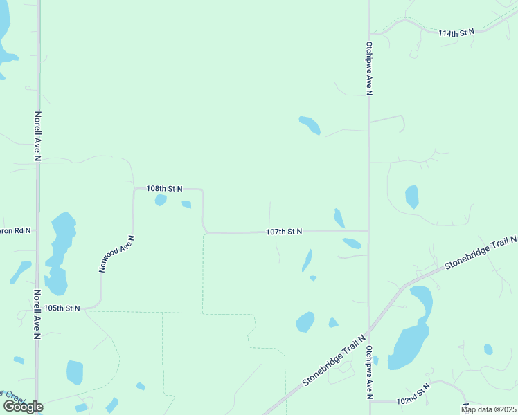 map of restaurants, bars, coffee shops, grocery stores, and more near 14160 107th Street North in Stillwater