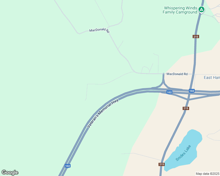 map of restaurants, bars, coffee shops, grocery stores, and more near 1 Nelson Road in Shubenacadie