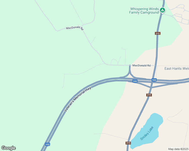 map of restaurants, bars, coffee shops, grocery stores, and more near 47 Nelson Road in Shubenacadie