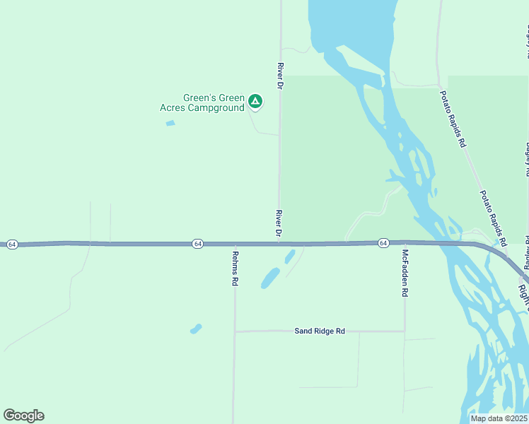 map of restaurants, bars, coffee shops, grocery stores, and more near N4137 River Drive in Marinette