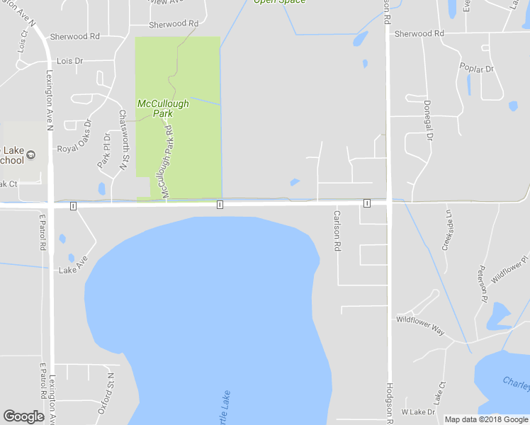 map of restaurants, bars, coffee shops, grocery stores, and more near 800 County Road I in Saint Paul