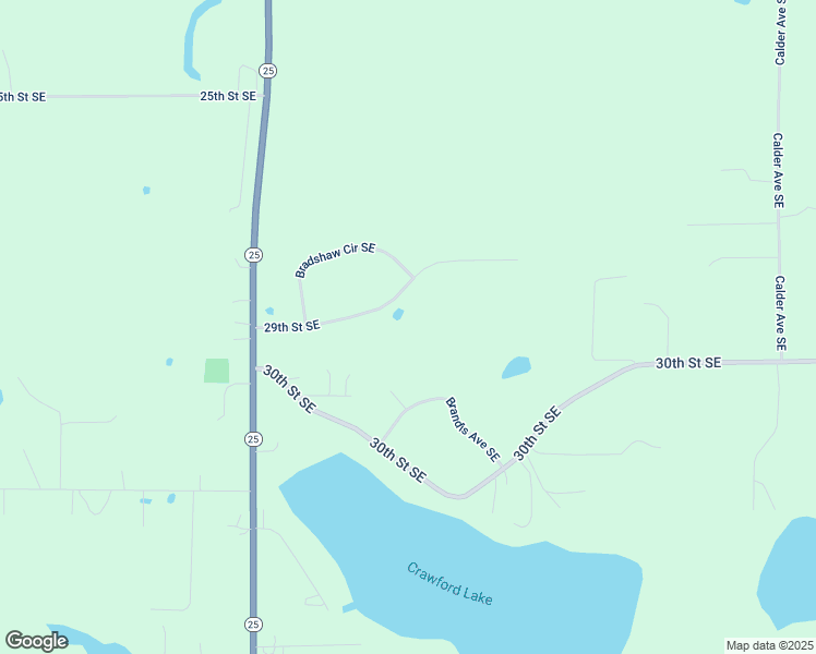 map of restaurants, bars, coffee shops, grocery stores, and more near 1273 29th Street Southeast in Buffalo