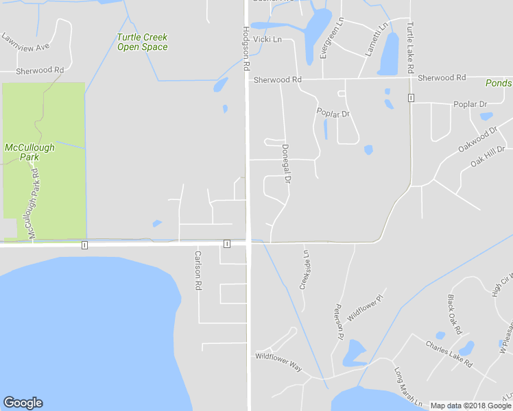 map of restaurants, bars, coffee shops, grocery stores, and more near 566 Donegal Circle in Shoreview