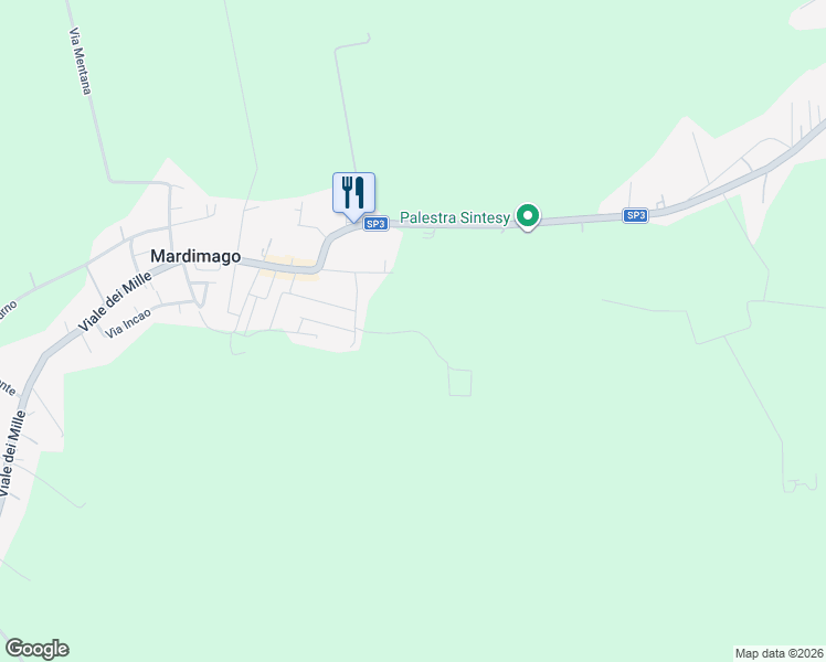 map of restaurants, bars, coffee shops, grocery stores, and more near 14 Via Caprera in Provincia di Rovigo