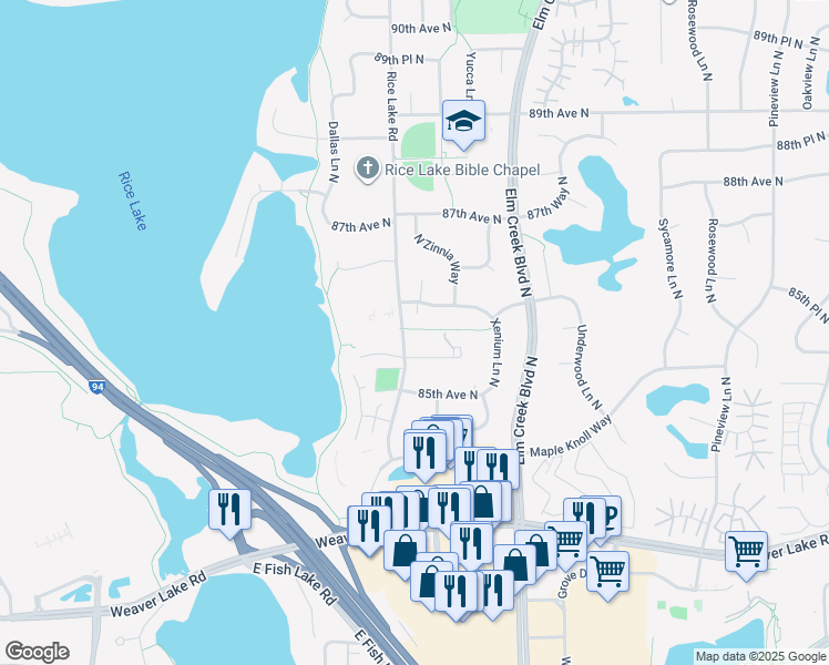 8552 Rice Lake Road, Maple Grove MN Walk Score