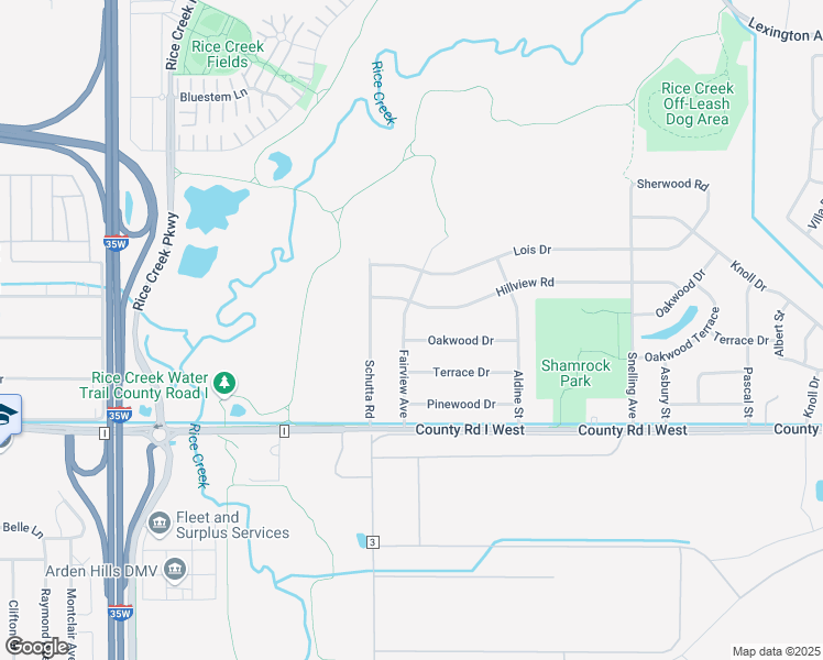 map of restaurants, bars, coffee shops, grocery stores, and more near 1783 Oakwood Drive in Saint Paul