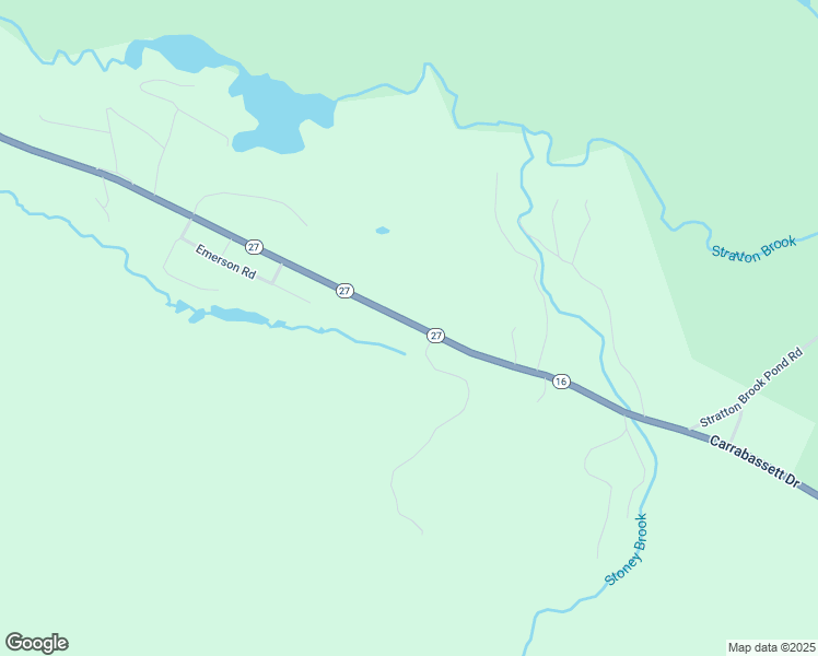 map of restaurants, bars, coffee shops, grocery stores, and more near 4352 Carrabassett Drive in Kingfield