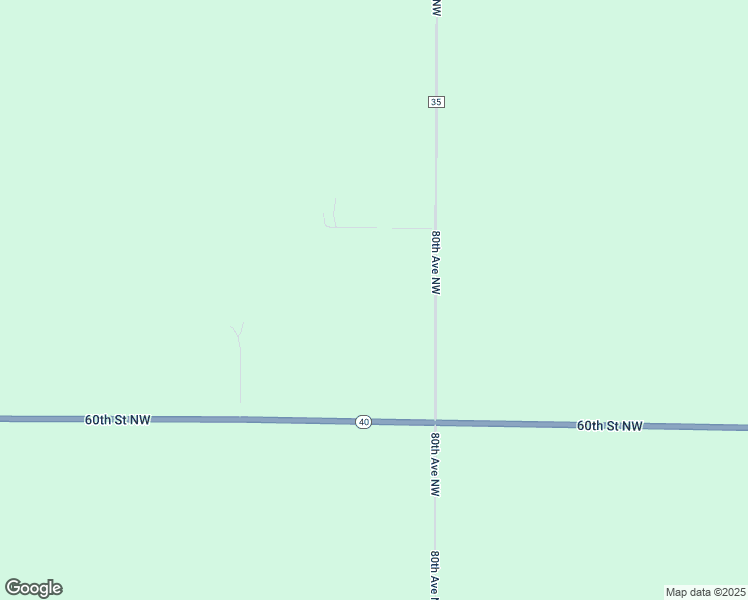 map of restaurants, bars, coffee shops, grocery stores, and more near 6035 80th Avenue Northwest in Montevideo