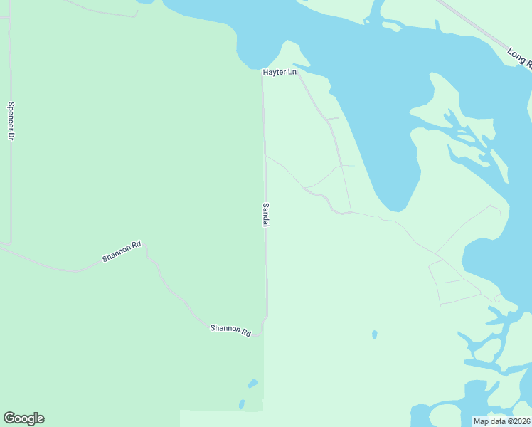 map of restaurants, bars, coffee shops, grocery stores, and more near Sandal in Alpena County