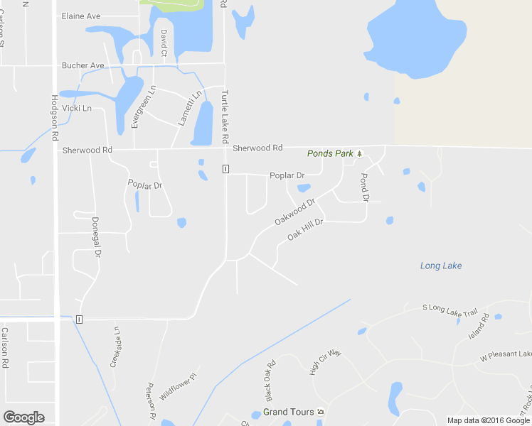 map of restaurants, bars, coffee shops, grocery stores, and more near 5656 Deer Trail South in Shoreview