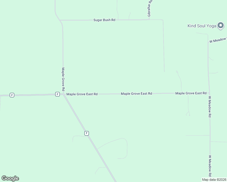 map of restaurants, bars, coffee shops, grocery stores, and more near 2996 Maple Grove East Road in Fish Creek