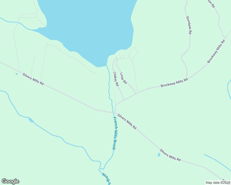 map of restaurants, bars, coffee shops, grocery stores, and more near 26 Brockway Mills Road in Sangerville