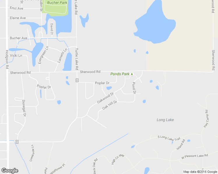 map of restaurants, bars, coffee shops, grocery stores, and more near 270 Poplar Drive in Shoreview