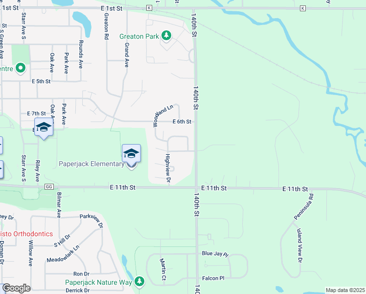 map of restaurants, bars, coffee shops, grocery stores, and more near 1239 Spruce Court in New Richmond