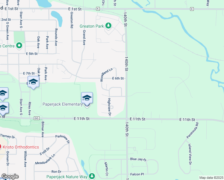 map of restaurants, bars, coffee shops, grocery stores, and more near 844 Highview Drive in New Richmond